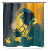 Chic and stylish SurArt 121 shower curtain, transforming your bathroom into an oasis